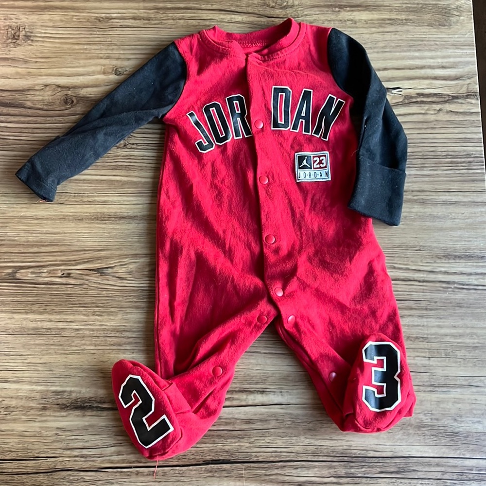 Jordan onesie.